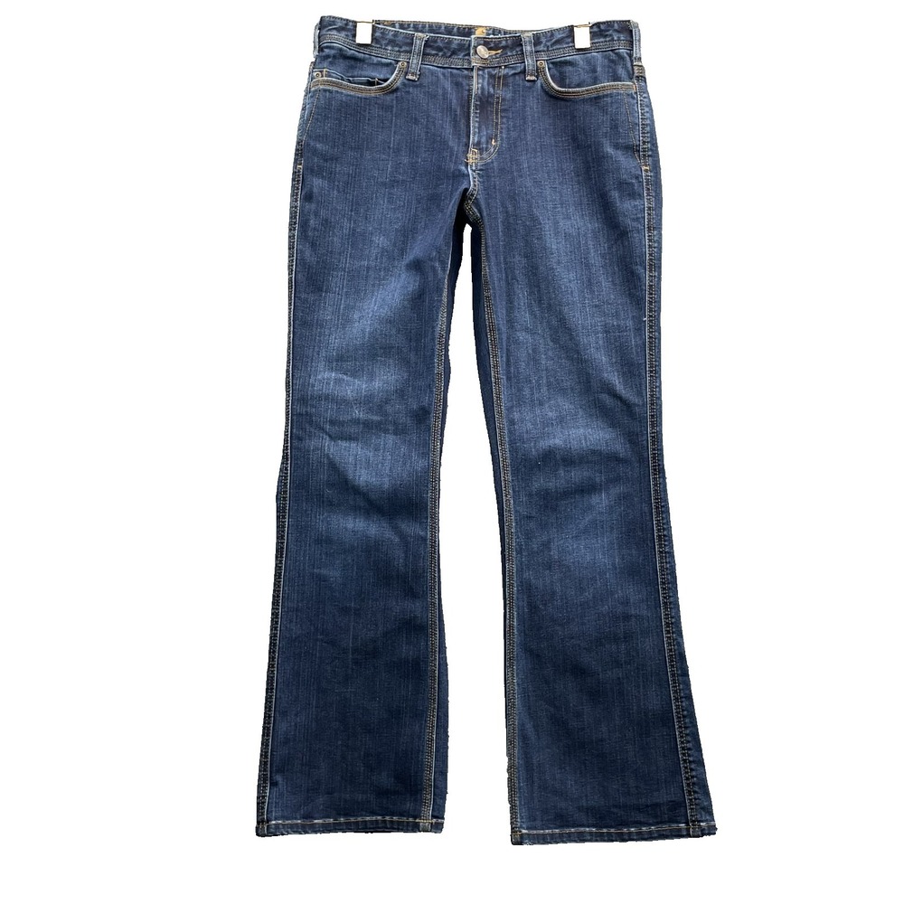 Carhartt Jeans Women's 8 Original Fit Bootcut Whisker Flare Western‎ Y2k Cowgirl